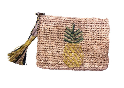Style Cat Pineapple  Cosmetic Pouch