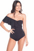 Black One Piece Swimsuit