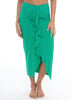 MILONGA Silky Green Skirt