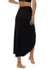 MILONGA Silky Shine Black Skirt