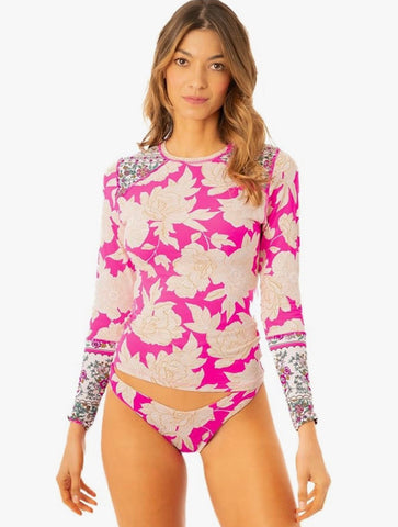 Floral Duo Diver Rashguard
