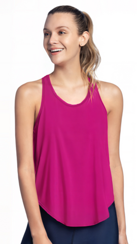 Maaji Leap Pink Tech Tank Top