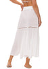 MILONGA Eyelet Sarong White Skirt