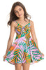 Maaji Palm Trees Drizzle Girls Short Dress