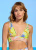 Habana Paradise Long Line Triangle Bikini Top