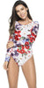 Garden State Modest One Piece Swimsuit with Tummy Control