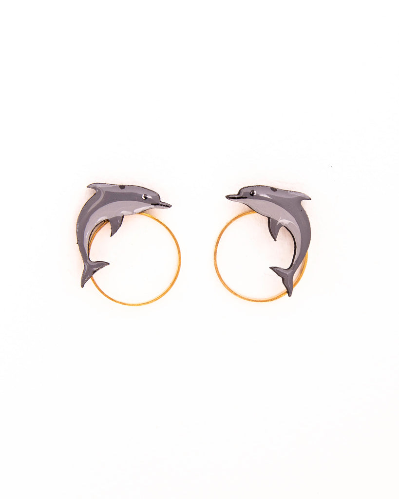 Baby Dolphin Earrings