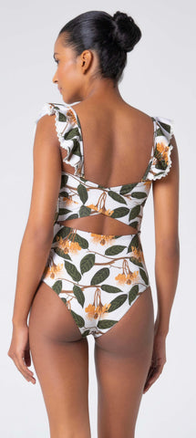 Palmacea Oasis Ruffle Bralette Bikini Top