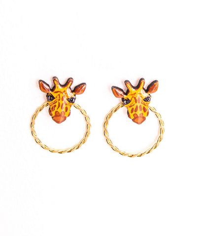 Giraffes Tiny Earrings