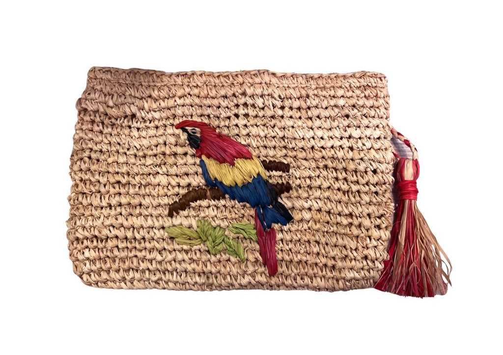 Style Cat Macaw Cosmetic Pouch