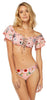 Still Garden Crop Bikini Top with Sleeves