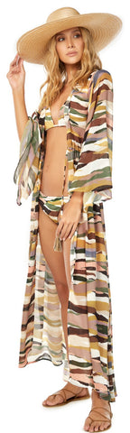 Sandscape Kimono Coverup Dress