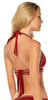 Sahara Embroidery Halter Bikini Top