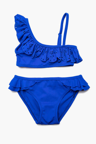 Stella Frill Asymmetric Bikini Set