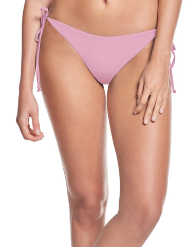 Rosette Ruched Tie Side Bikini Bottom
