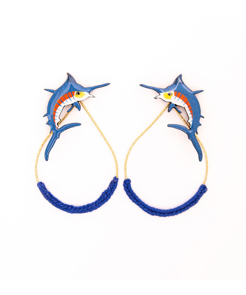 Sailfish Earrings