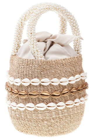 Style Cat Sicily Natural Basket Bag