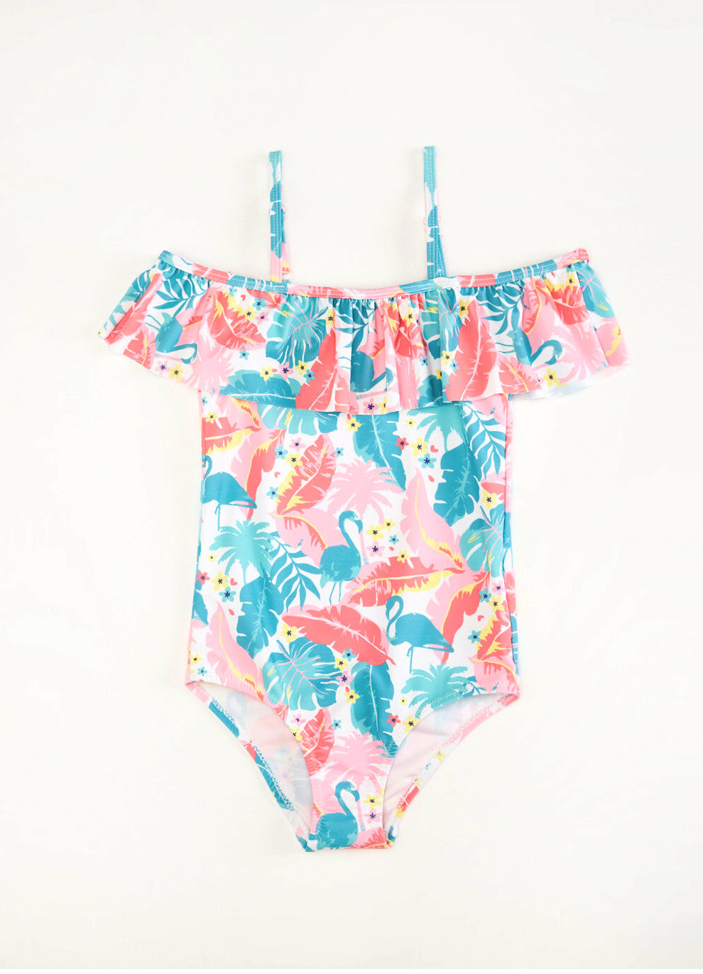 Girls flamingo clearance bikini